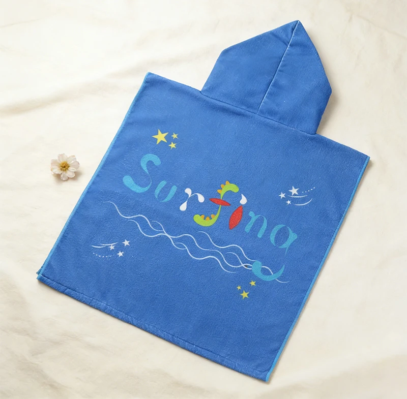 Albornoces verano bebés niños secado rápido portátil para viaje playa - imagen 2