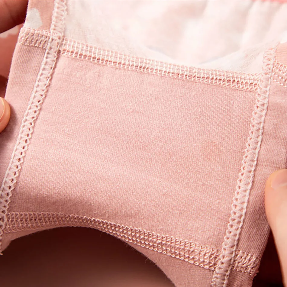Conjunto ropa interior niña dibujos animados algodón bragas seguridad - imagen 5