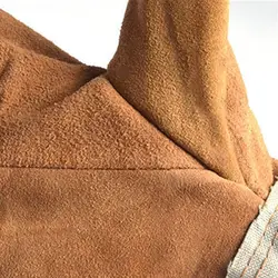 Guantes de trabajo de cuero transpirables para jardinería y obra