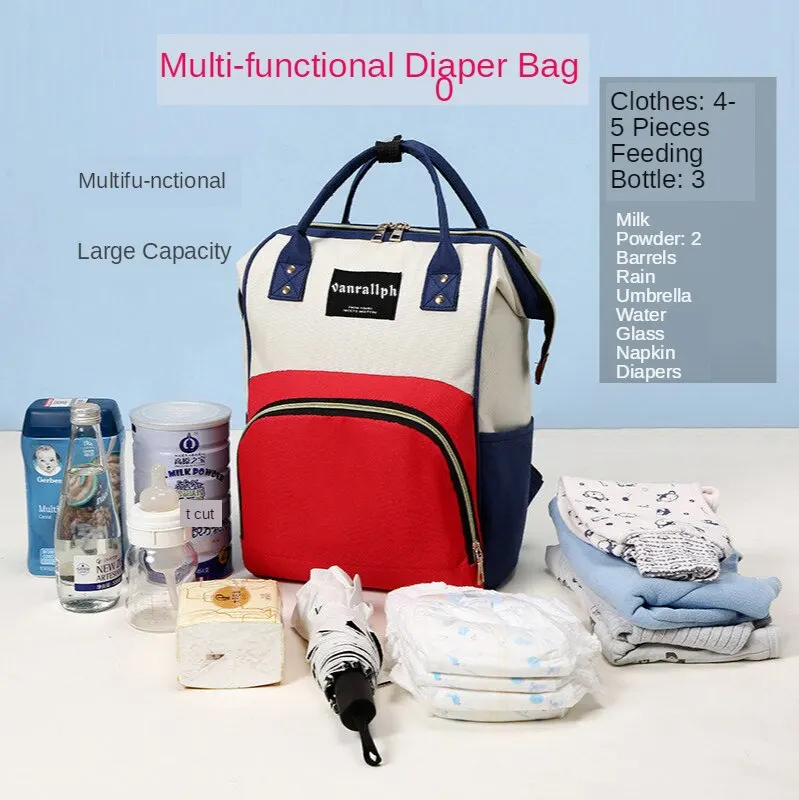 Mochila de pañales impermeable para mamás – Gran capacidad - imagen 3