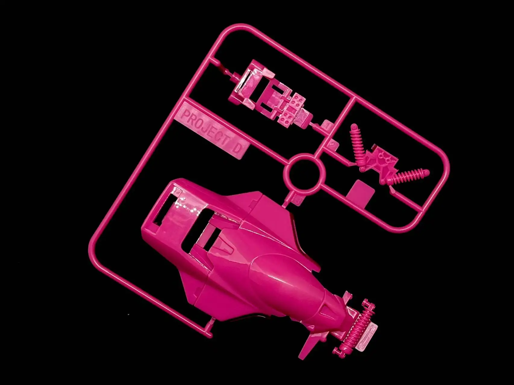 Project D Mini 4WD Thunder Shot coche de carreras para niños - imagen 5