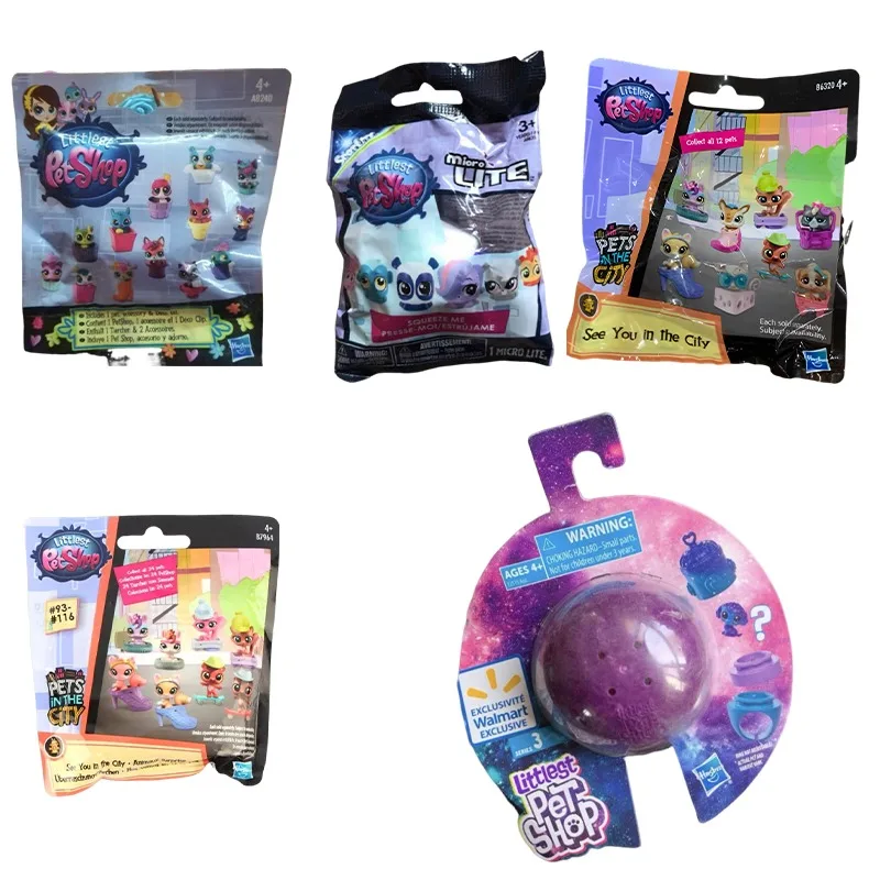Figura Littlest Pet Shop con pelo corto y accesorios