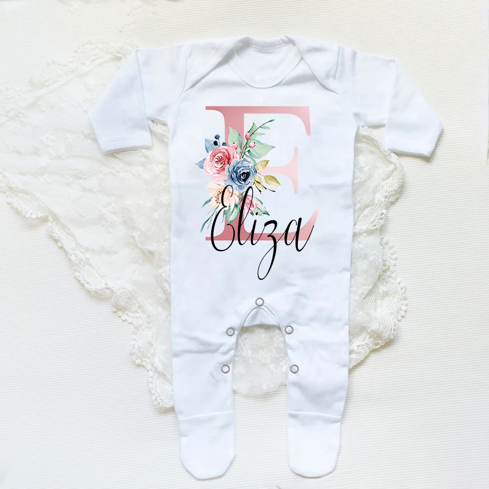 Pijama para niñas con estilo floral
