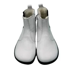 Tipsietoes Chelsea botas de invierno mujer cuero genuino forro piel