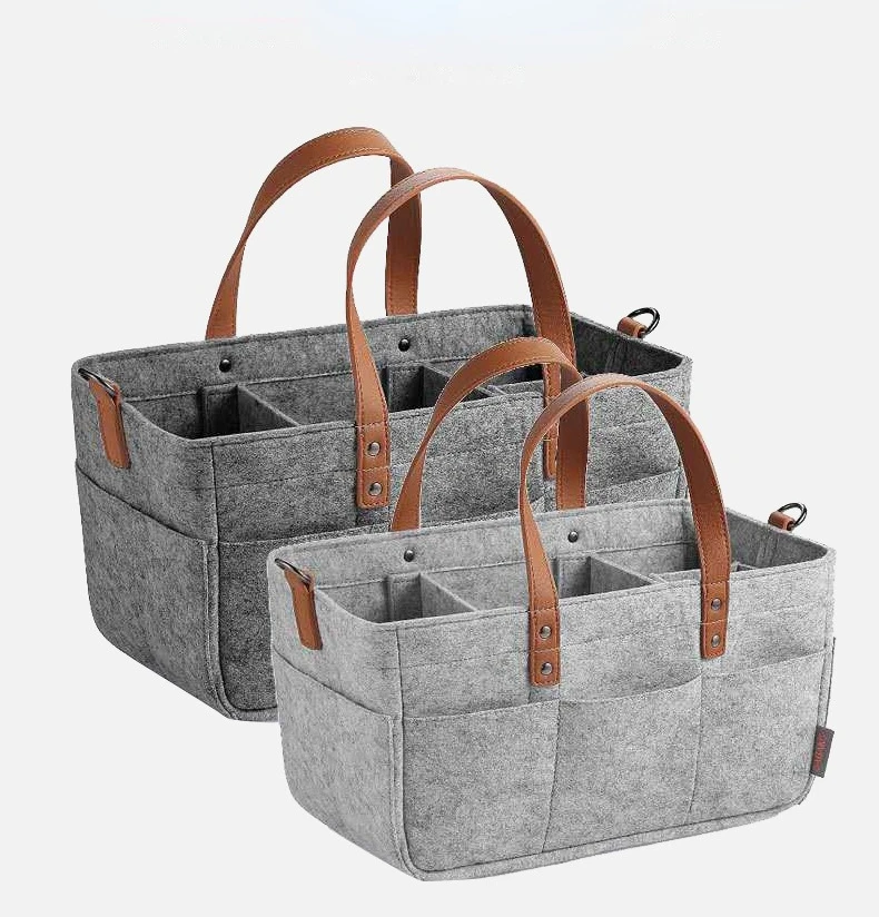 Bolsa de pañales infantil con asa desmontable