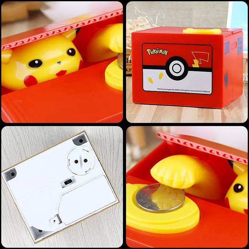 Hucha Pikachu Hello Kitty - imagen 11