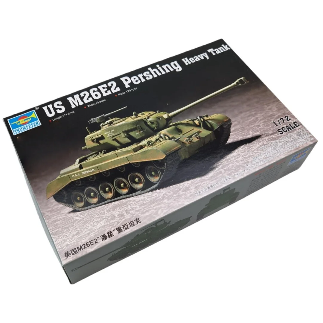 TRUMPETER Modelo de tanque pesado Pershing M26E2 para montar de plástico - imagen 2