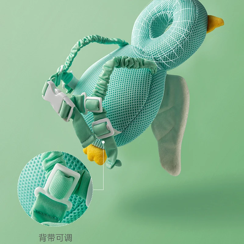 Almohada protectora antivuelco para bebé – Diseño abejaacolchada - imagen 2
