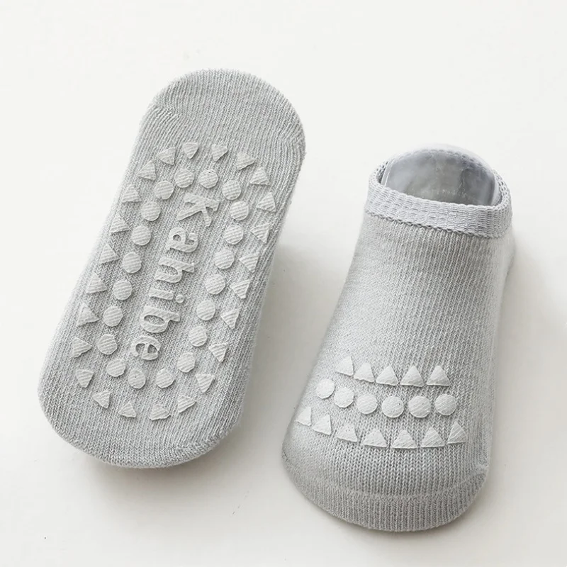 Calcetines antideslizantes de algodón para bebés y niños pequeños - imagen 5