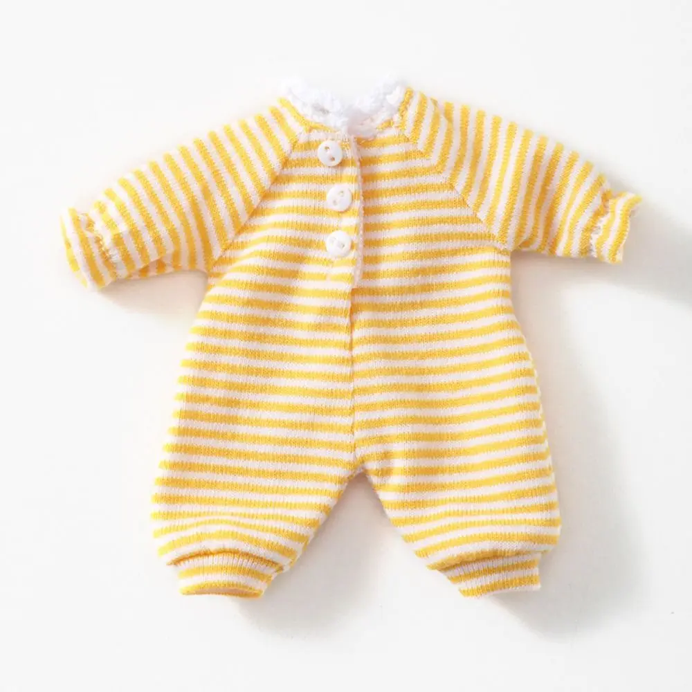 Pijama a rayas para muñeca – Traje de dormir BJD 1/11 - imagen 2