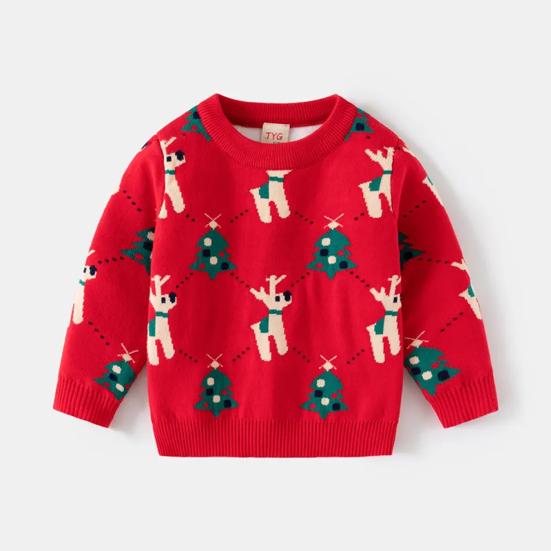 Jersey navideño de punto para niños – Cálido y suave - imagen 5