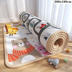 Alfombra de juego XPE para gateo: suelo suave educativo infantil