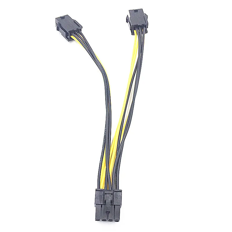 Cable divisor PCI Express 6 pines a Dual 8 pines para gráfica - imagen 2