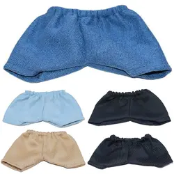 Ropa para muñecas: camiseta a rayas y pantalón vaquero corto