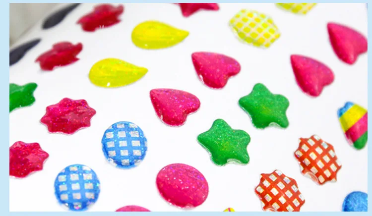 Conjunto de pegatinas para uñas y orejas