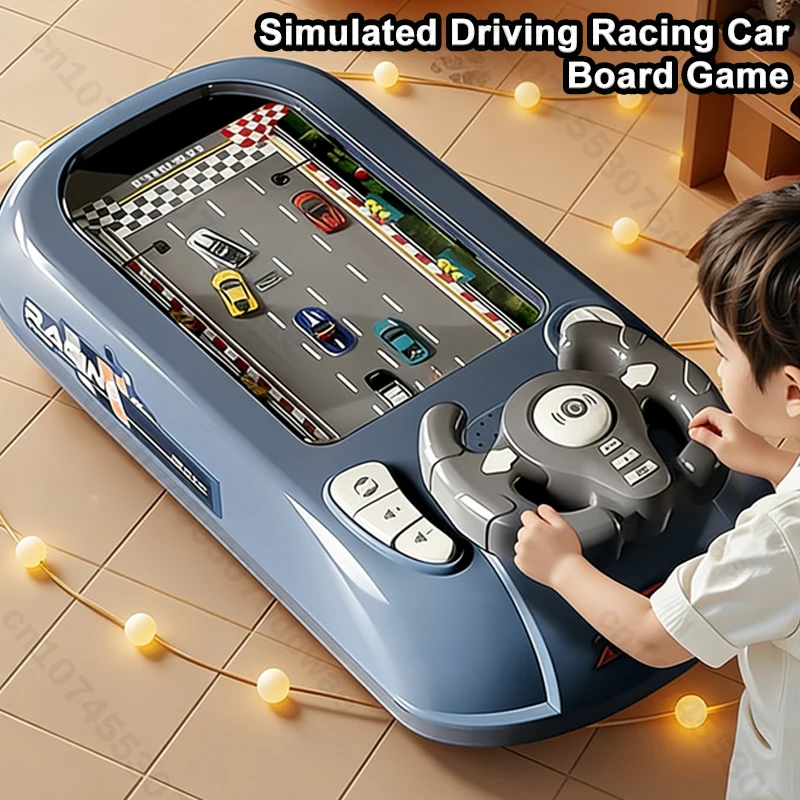 Volante infantil para juegos de conducción con simulación electrónica - imagen 4