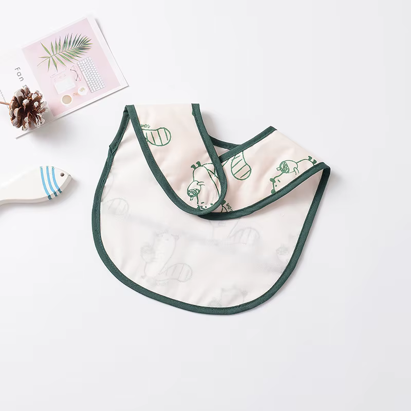 Babero infantil impermeable con toalla suave para eructar - imagen 5