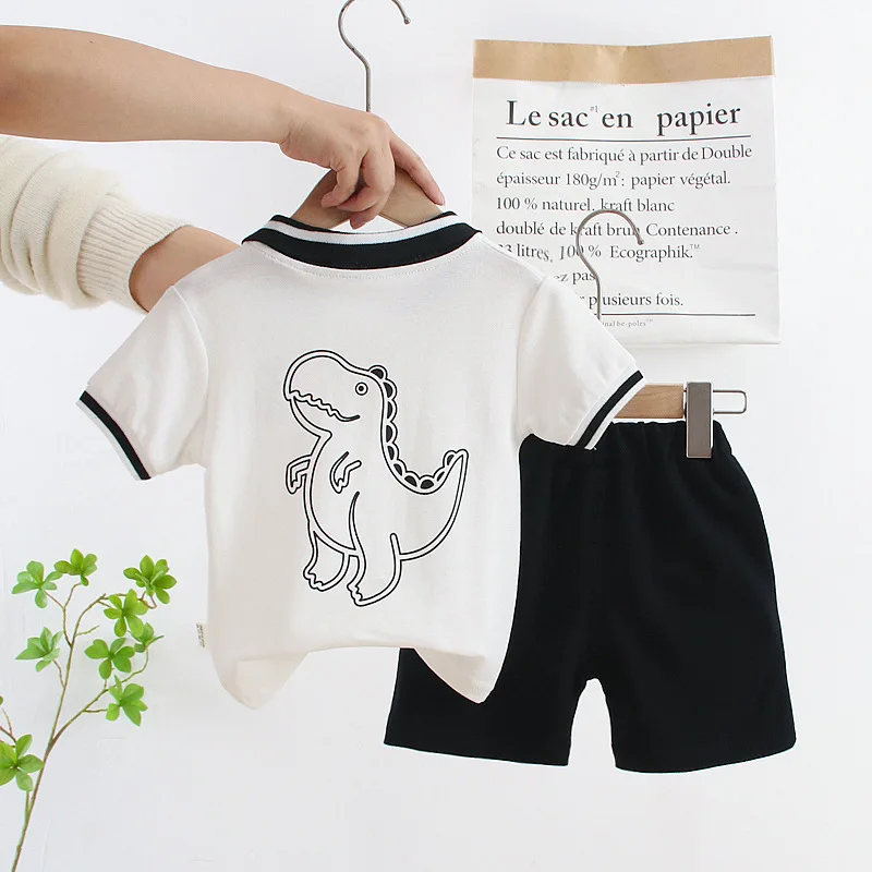 Conjunto de verano bebé: camiseta manga corta y pantalón corto - imagen 4