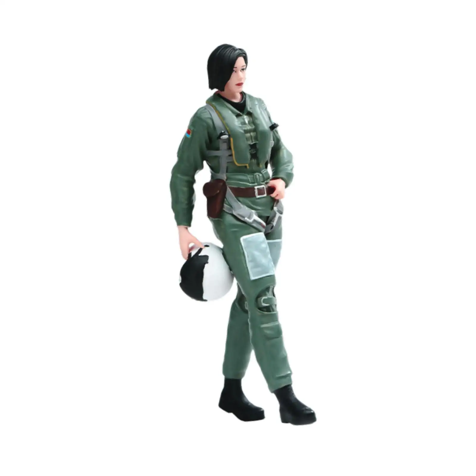 Figura coleccionable de oficial miniatura en resina para diorama