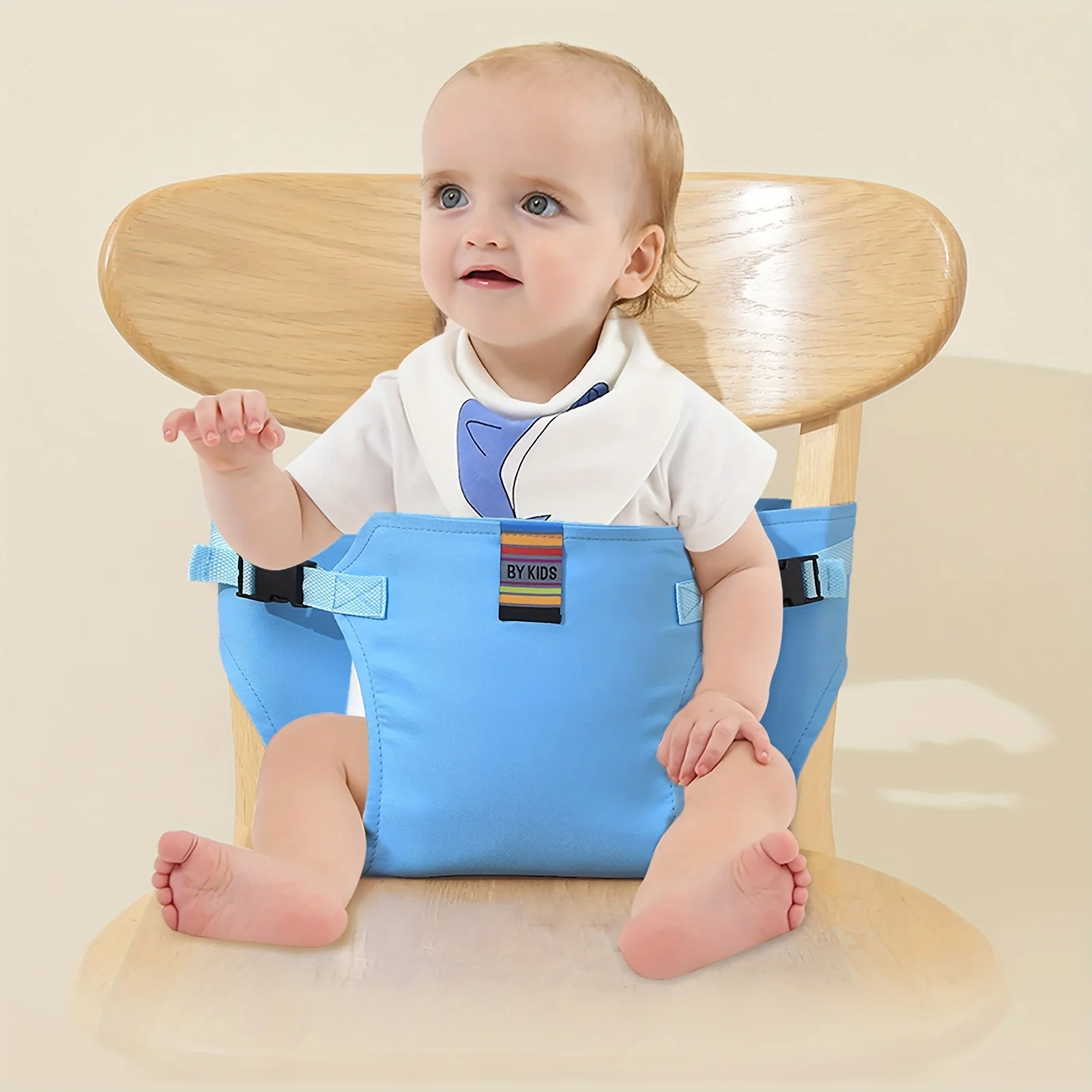 Cinturón seguridad universal para silla de comer portátil bebé niño - imagen 2