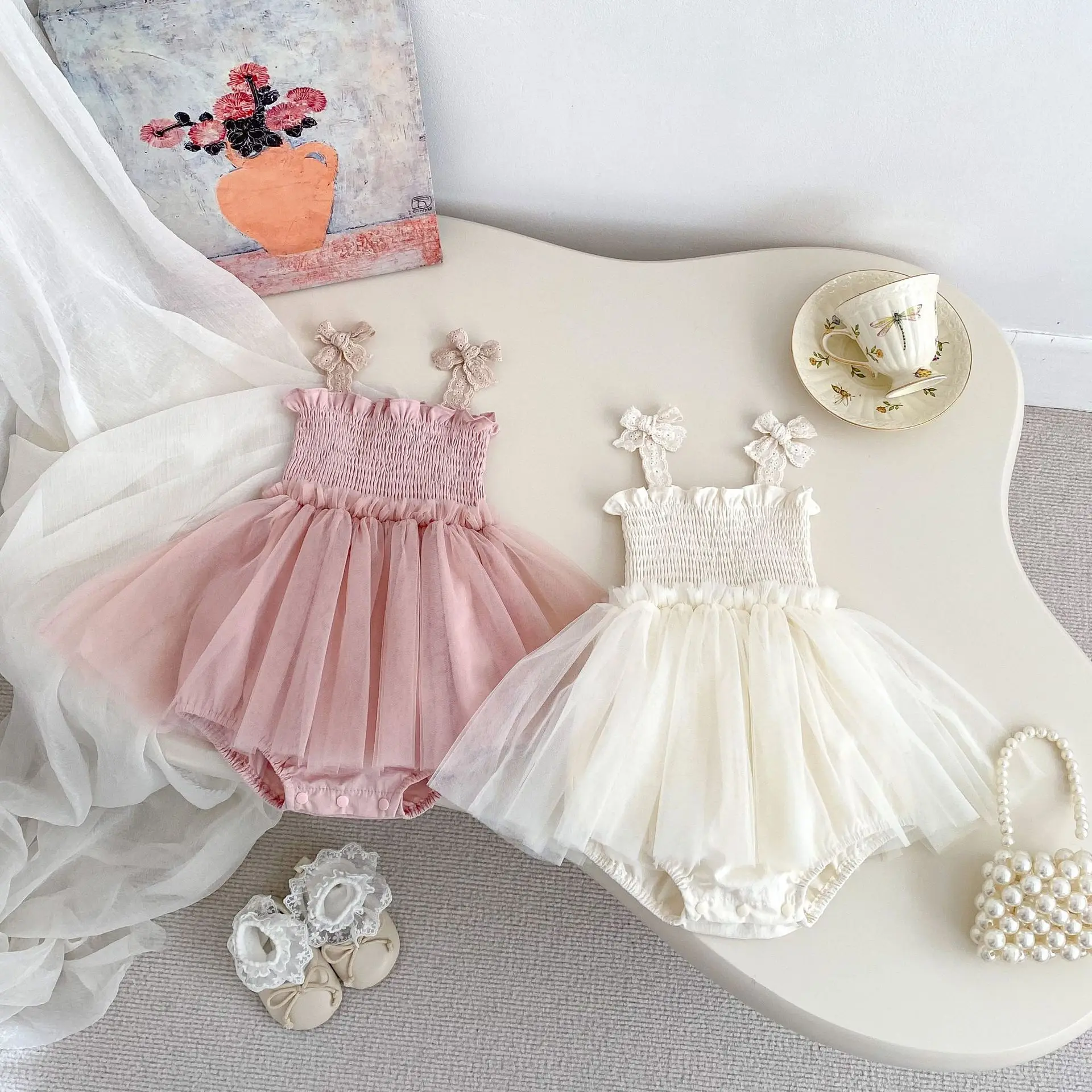 MILANCEL Body niña en tul estilo falda una pieza - imagen 4
