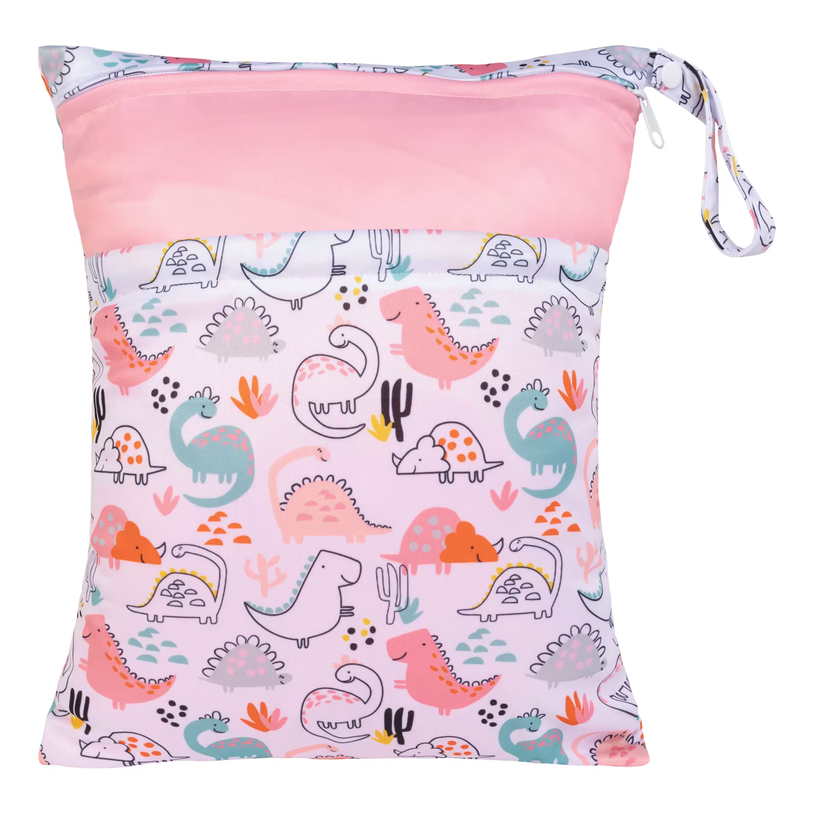 Bolsa ALVABABY con asa SNAP y cremalleras visibles