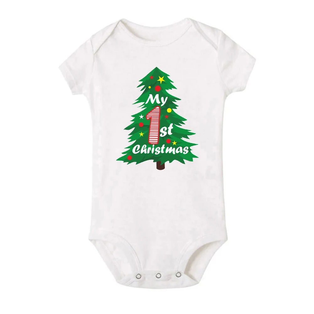 Pelele de manga corta para bebé - Ropa de Navidad para recién nacido - imagen 5
