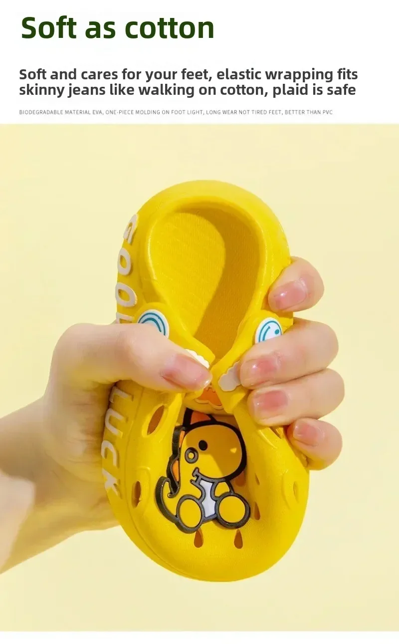 Sandalias de dinosaurio para niños con diseño divertido