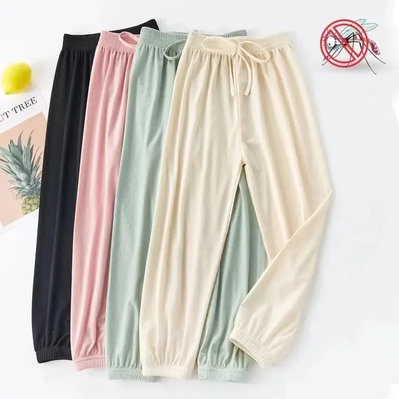 Pantalones antimosquitos para ninos - Cintura alta, verano comodo - imagen 5