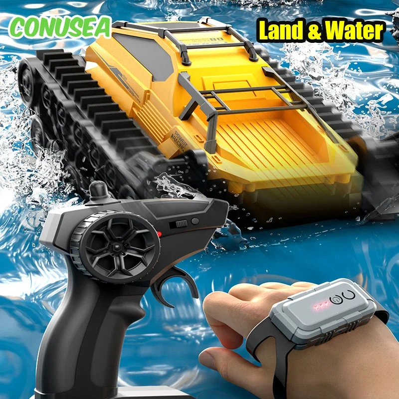 JJRC Q183 tanque de radiocontrol todoterreno anfibio trepador 2,4G