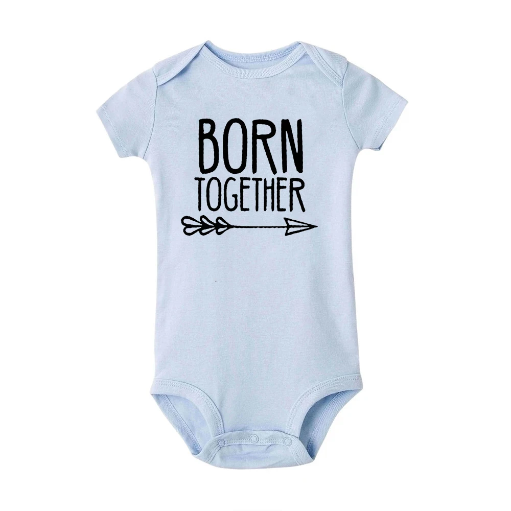 Born Together Body gemelos mejores amigos siempre verano gemelos niñas niños - imagen 5