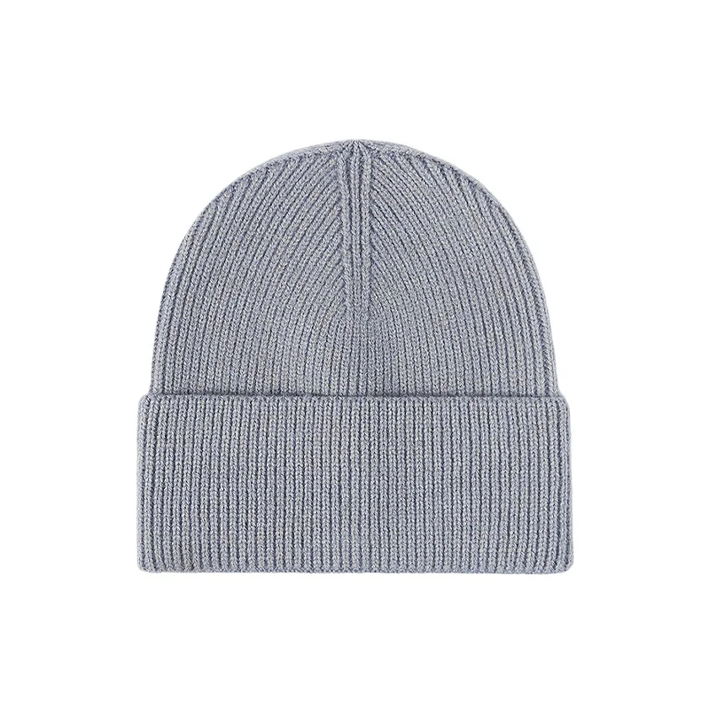 Gorro de invierno de punto grueso Somenie unisex negro talla grande - imagen 4