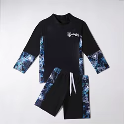 Traje de baño infantil de secado rápido con pantalón corto
