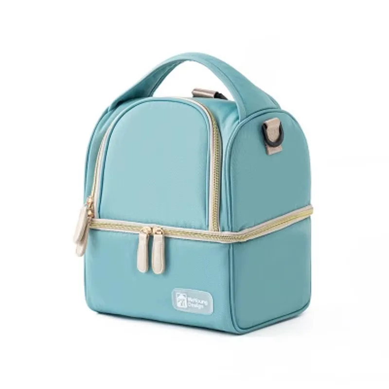 Bolsa de pañales mochila cambiador impermeable con fiambrera