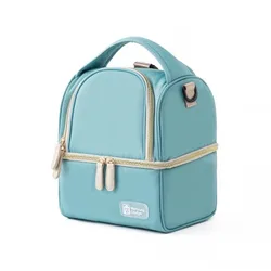 Bolsa de pañales mochila cambiador impermeable con fiambrera