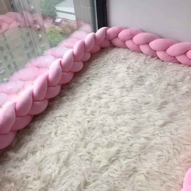 Protector de cama de bebé envolvente, cojín suave anticaídas - imagen 2
