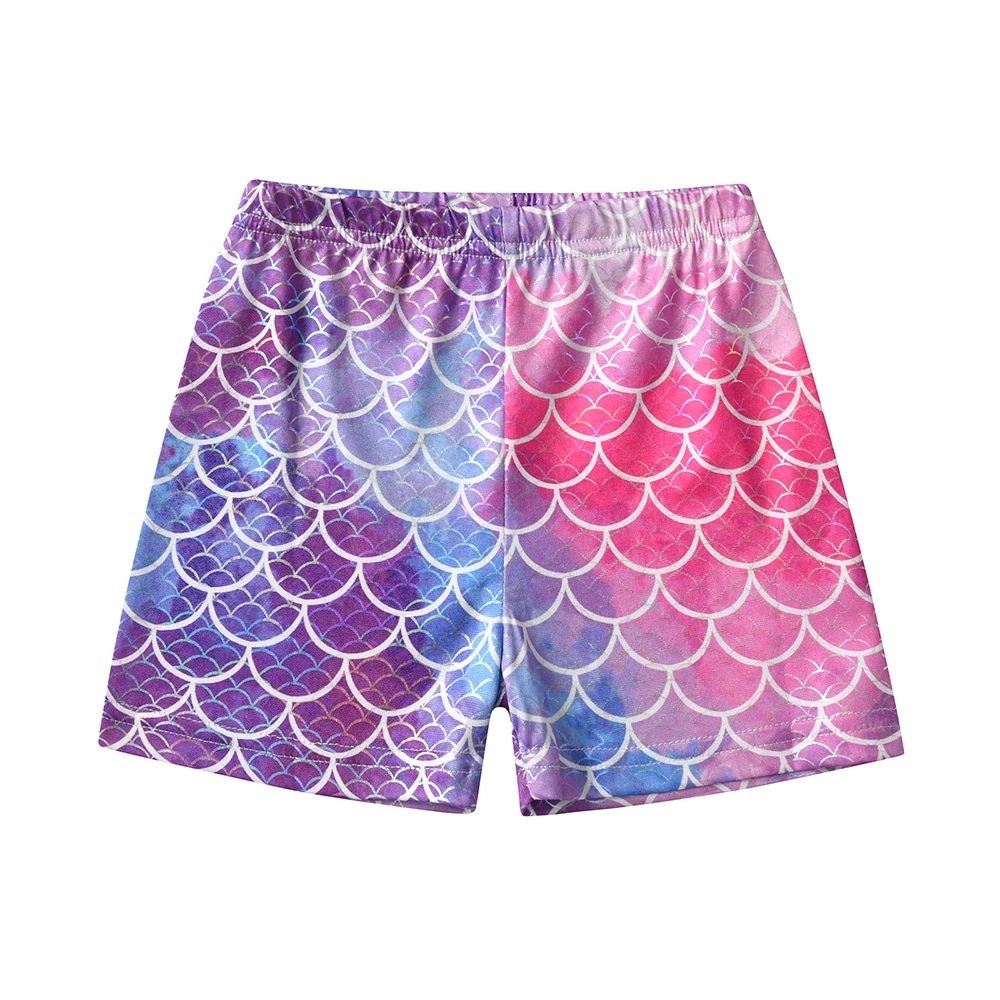 DXTON Conjunto de verano bebé: camiseta sirena y pantalón corto - imagen 2