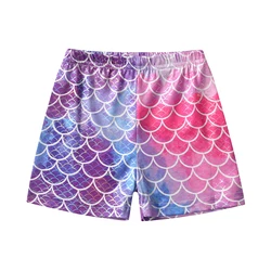 DXTON conjunto deportivo niña camiseta sirena y pantalón corto