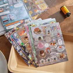 Pegatinas kawaii de estilo japonés para álbumes y manualidades