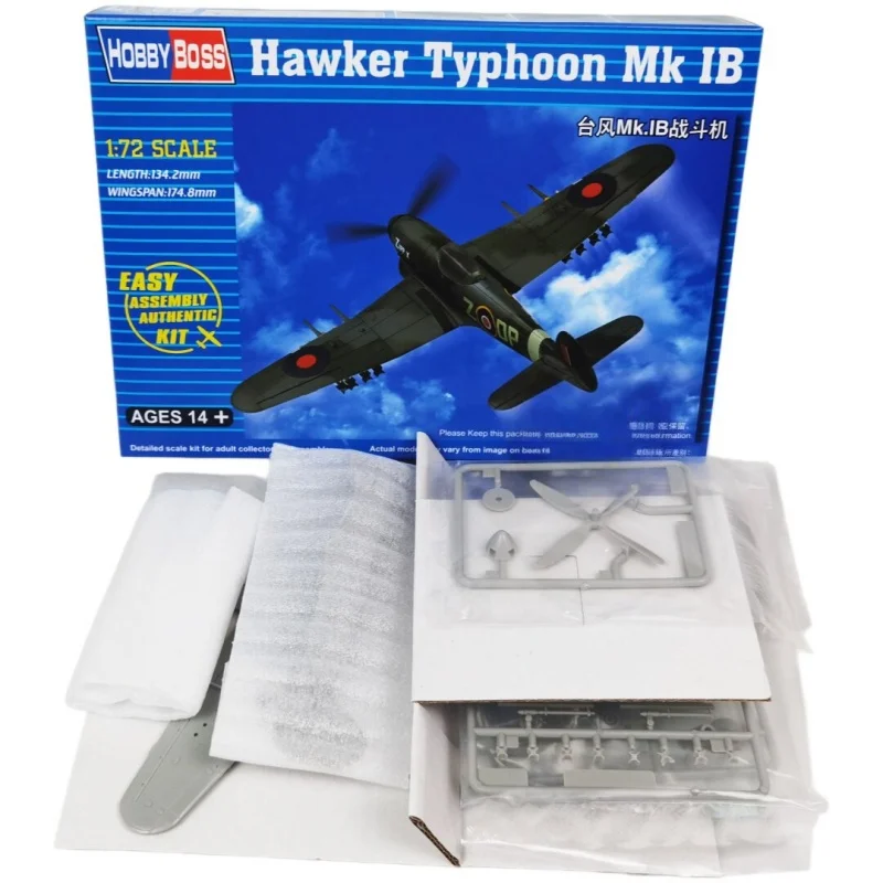 Trumpeter Maqueta de avión Hawker Typhoon Mk Ib de plástico - imagen 2