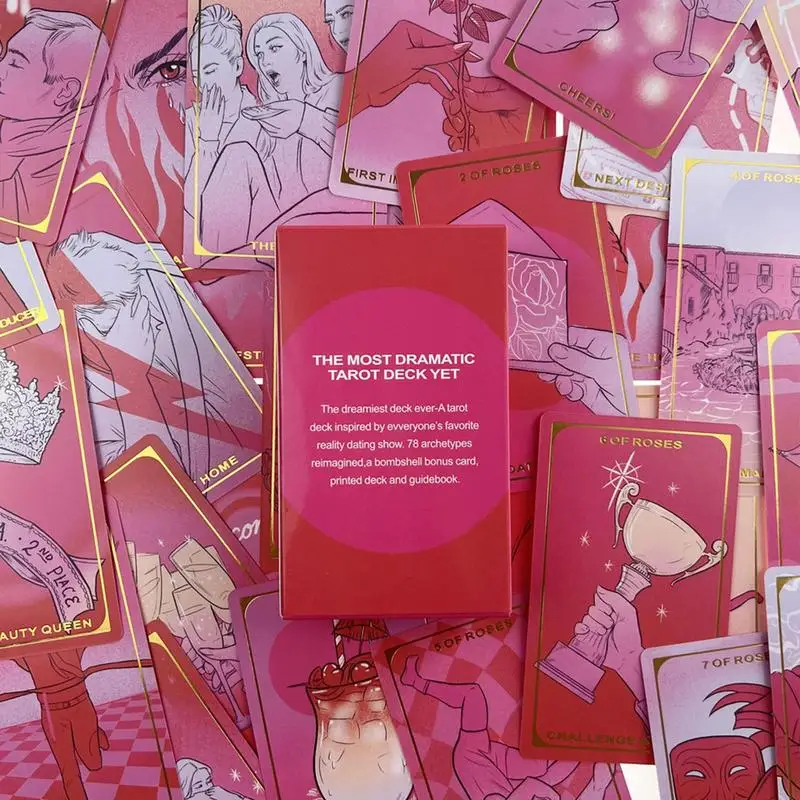 Juego de tarot familiar con cartas mágicas de adivinación para niños