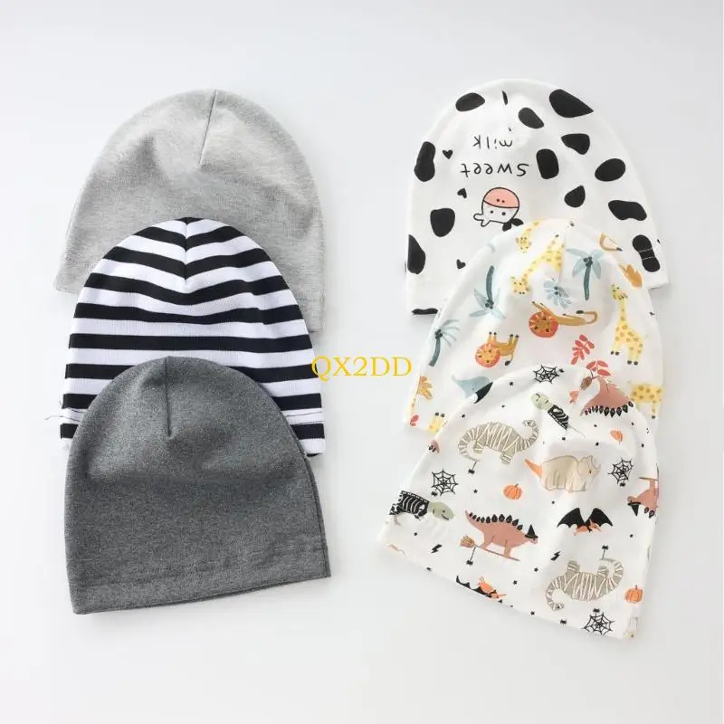 Gorrito transpirable y suave para recién nacido con manoplas - imagen 4