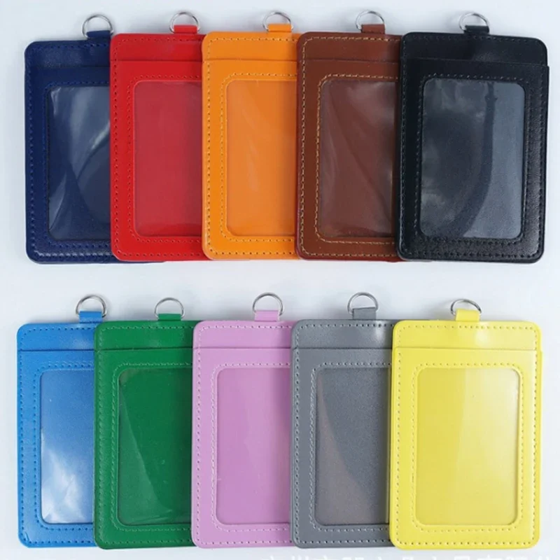 Funda protectora de cuero PU para tarjetas escolares - imagen 5