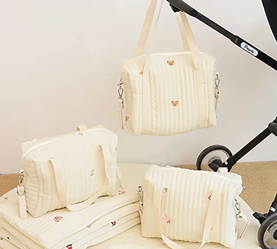Bolsa colgante para cochecito en diseño conejo
