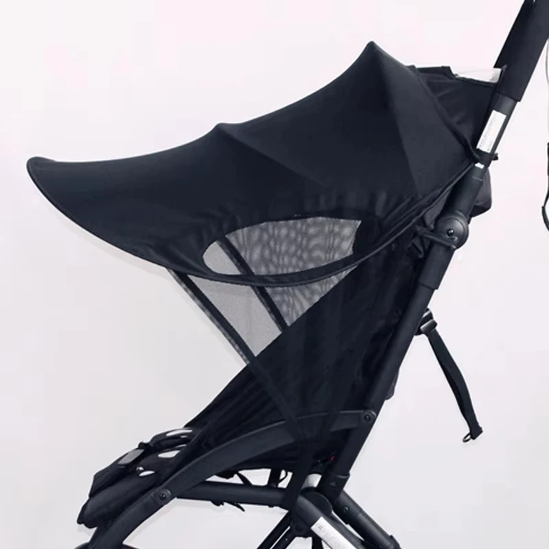 Parasol para cochecito con visera de protección solar