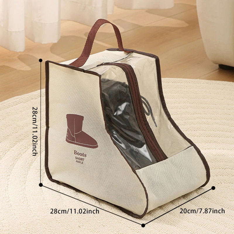 Funda en armario con zapatos