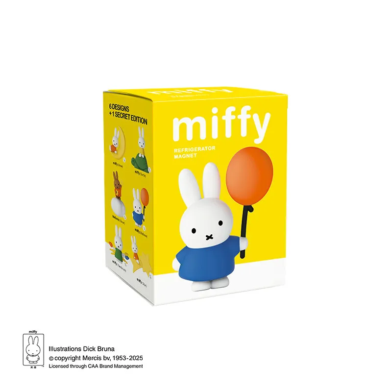 Imán de nevera Miffy con diseño de globo, figura coleccionable - imagen 5