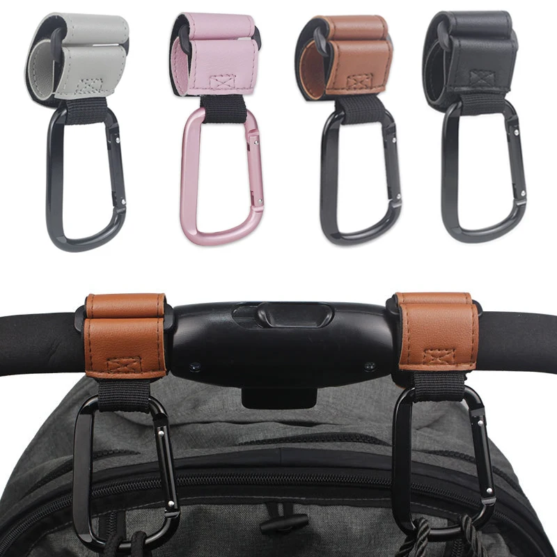 Organizador giratorio de cuero para cochecito – Accesorio 360° - imagen 3