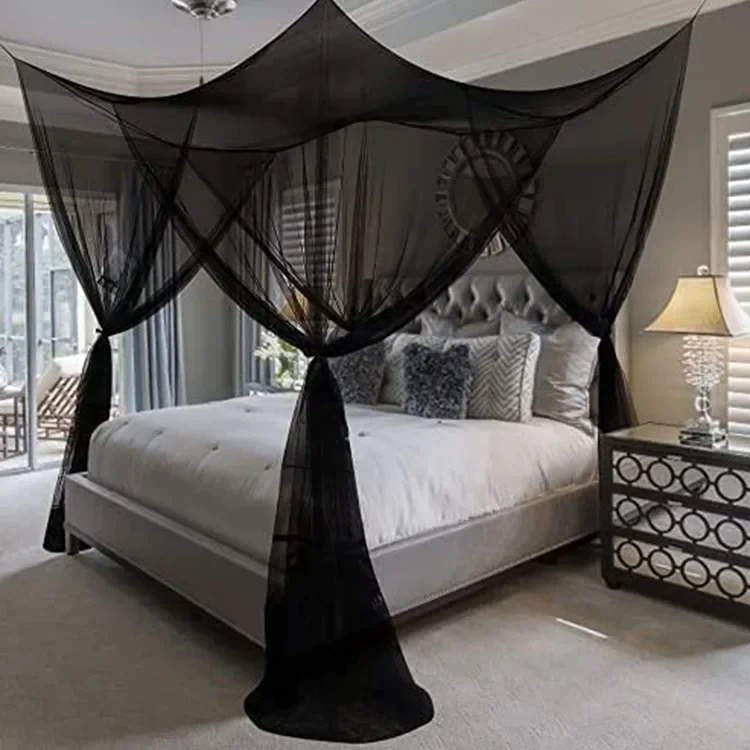 Mosquitera dosel para cama de matrimonio – Modelo Grace Palace 4 puertas - imagen 3