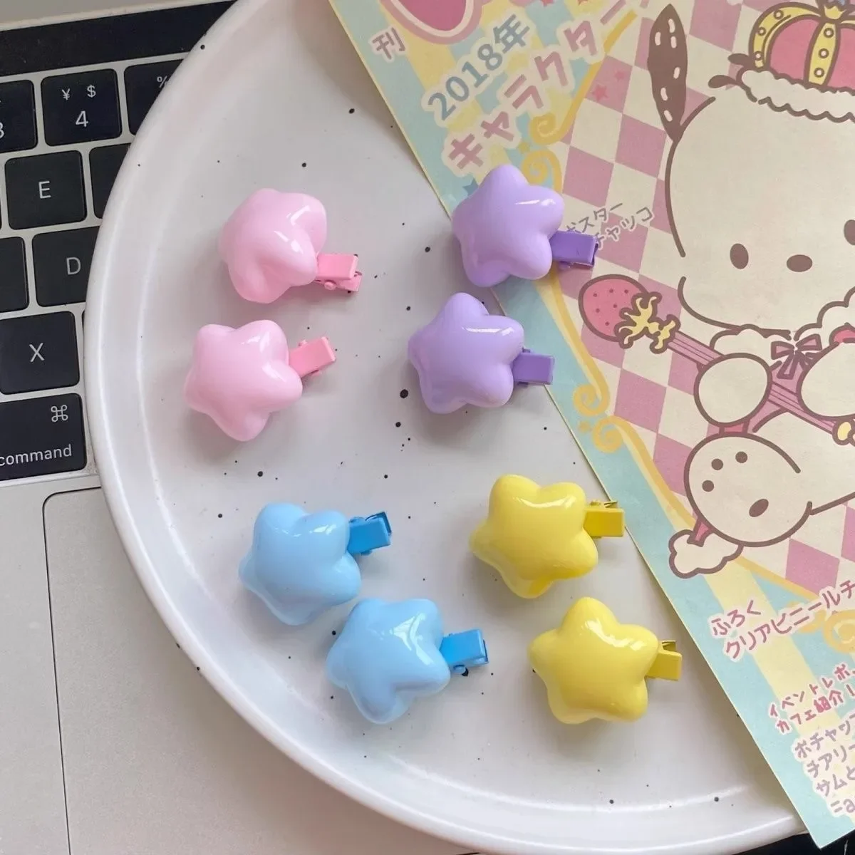 Clips para el pelo con flequillo y estilo dulce para niñas - imagen 5